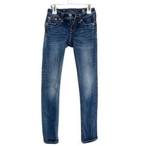 Miss Me Skinny Jeans Girls Size 10 - EUC - Slightly Distressed Style